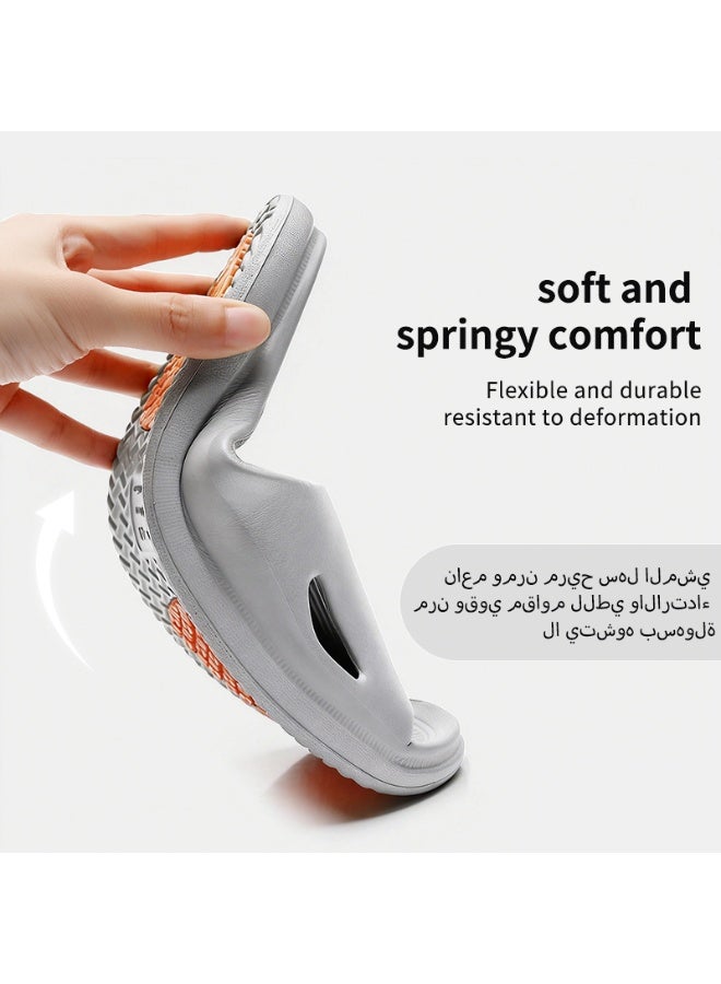 GUOLUOFEI Non Slip Shower Shoes, Lightweight Indoor House Slides Bathroom Shower Sandals Slippers for Women and Men - Image 5